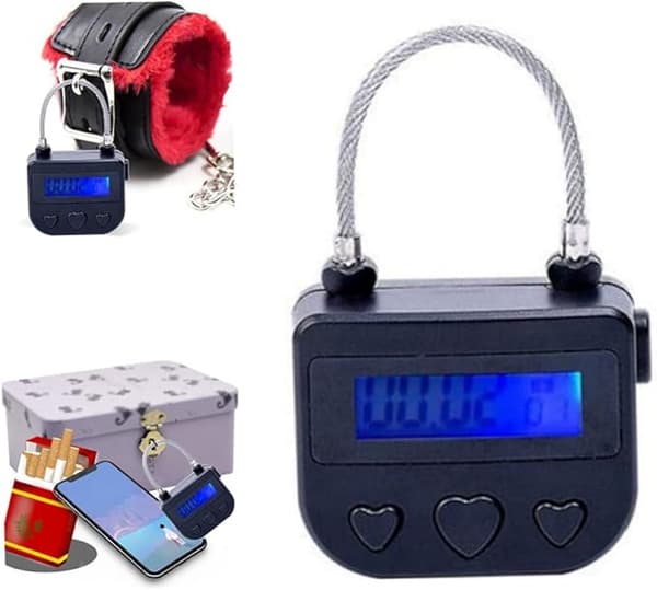 Lås Smart Time Lock, LCD-skærm Time Lock, Multi-funktion Rejse Elektroni