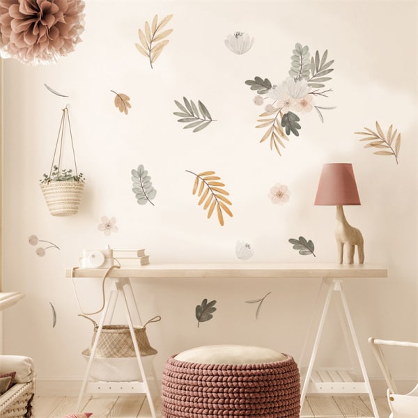 A Set of Wall Stickers Flowers Plants Wall Sticker Wall Decoratio