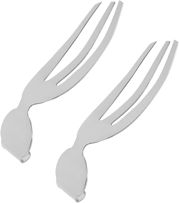 2-delad salladsgaffel tårtbestick blandad salladsbuffé serveringssoppa Co