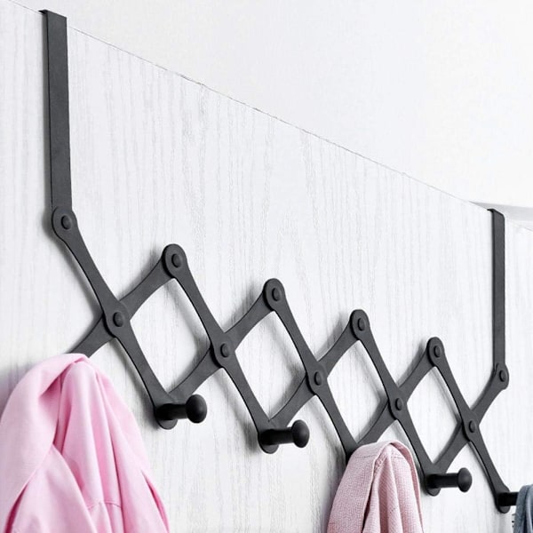 Over the Door Hooks, Rustfrit stål Over the Door Hooks Teleskopisk Foldning