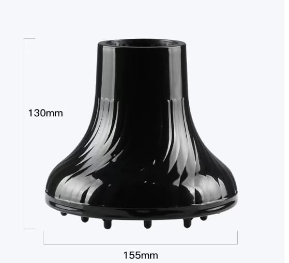 Hår Diffuser - Justerbart Hår Diffuser Feste for Hårføner - 4.2cm til 5.2cm Hårføner Dyse for Krøllete eller Bølgete Hår - for Frisørsalong