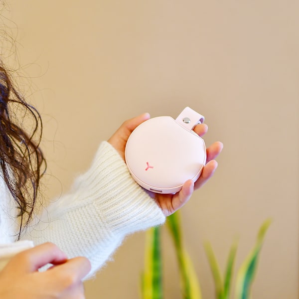 Ladattava sähkökäsienlämmitin 5000mah, kannettava USB-kaksipuolinen