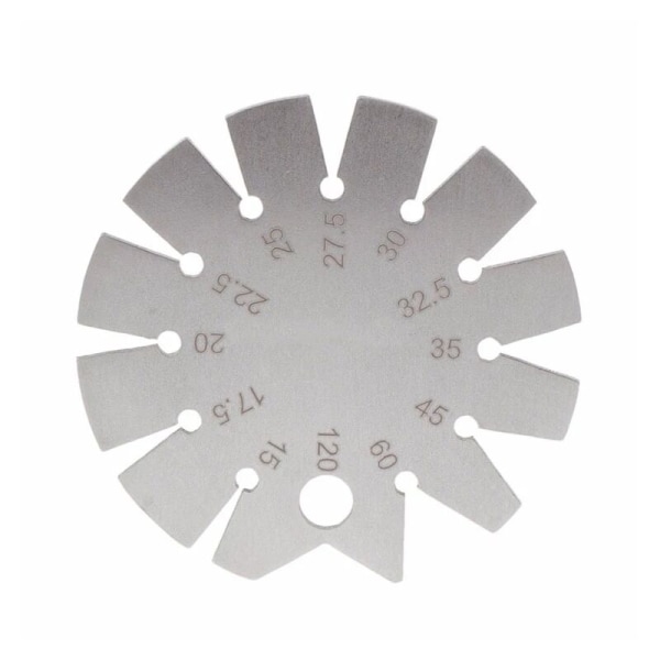 Grader Mini Protractor, Hängande Rostfritt Stål Bärbar B