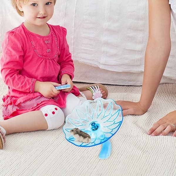 Hamster Flygande Tallrik, Hamster Tyst Halksäker Löpdisk, Träning