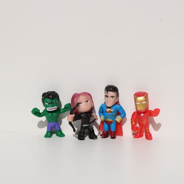 12st/set marvel avenger Superhjälte Leksaksmodell Mini Karaktär Highli