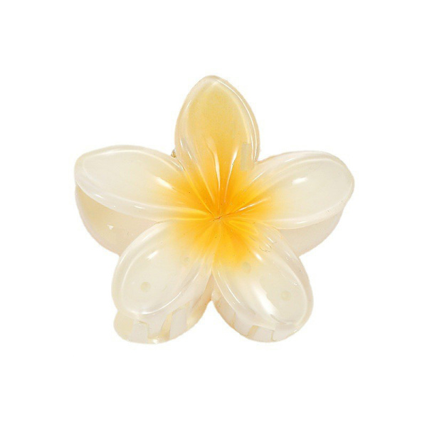 Blomsterhårklemme, 7 stk. Hawaiian Blomsterhårklemmer, Store Klemmer