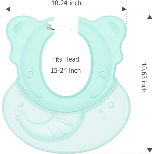 Justerbar baby duschmössa - För hårtvätt