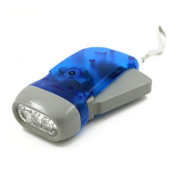 Handpressad ficklampa - Trädgårdsartiklar - 1 LED-ficklampa för camping