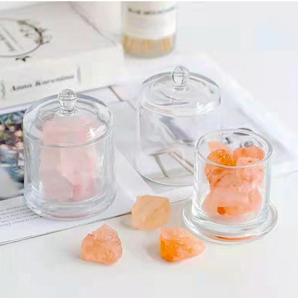 Kompaktor, Æske til vatrondeller og vatpinde med låg, transparent