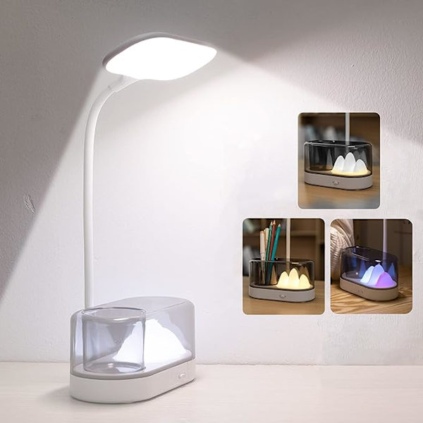 360° justerbar LED-bordlampe for barn 15,5*44cm