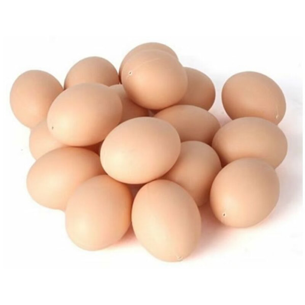 6 stk. Kunstige egg Kunstig høne Fjærkre Coop Plastrede Praktisk