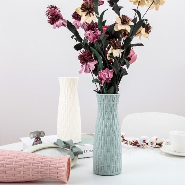 Enkel vas, rosa, modern heminredning, vardagsrum, mittpunkt