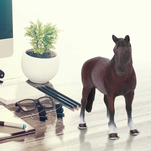 Hästfigur Leksak Simulering Miniatyr Djur Leksakssamling Actionfigur Modellering Häst Leksak Djurmodell Heminredning Tillbehör
