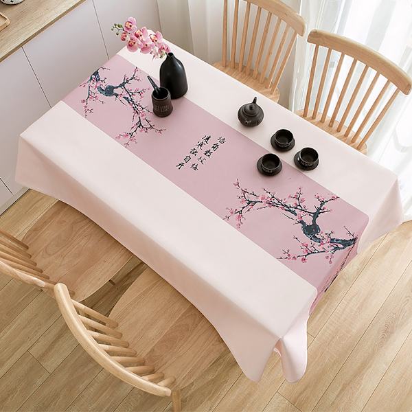 Rektangulær pletbestandig dug 130x180cm, elegant og smuk