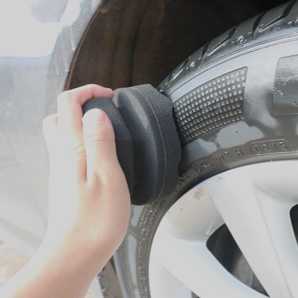 Hex Grip Applicator Dressing Værktøj Håndholdt Dæk Voksning Svamp