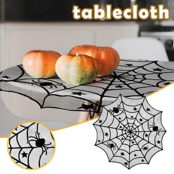 Halloween-duk, hjemmedekorasjon, borddekorasjon