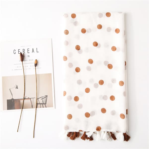 Sjal til Kvinder - Langt Sjal, Elegant, Letvægts, Wrap, Stole