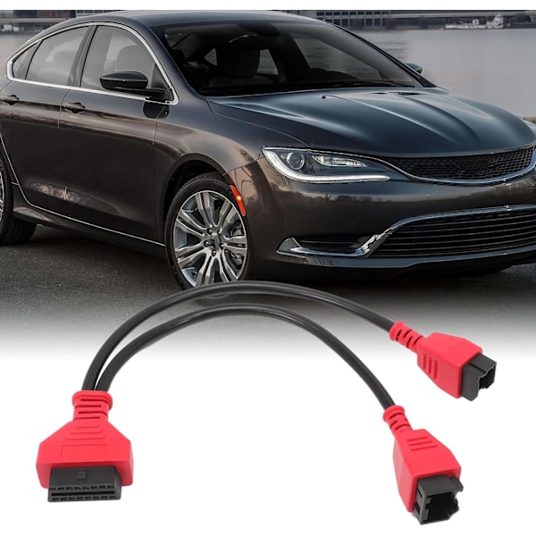 OBD2-adapterkabel med 12+8 programmering MSCHRY128 för Autel Maxisys MS905 MS906 MS906S MS906BT MS908 MS908S Pro cr12-8-001
