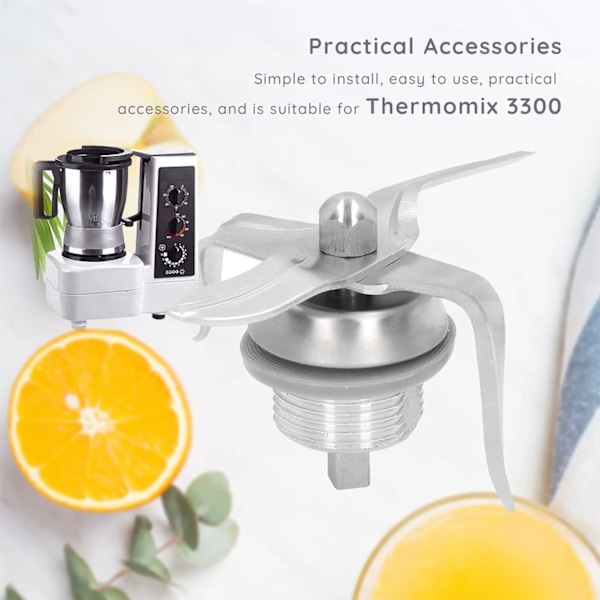 Ersättningsblad i rostfritt stål för citruspress till Thermomix 3300 Blender Skärblad