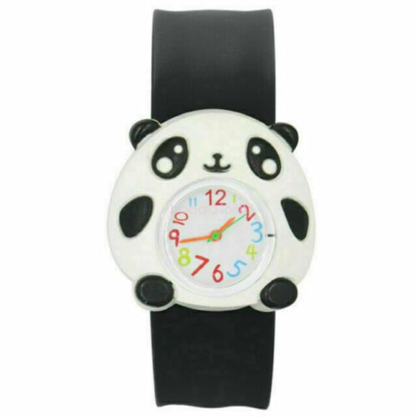 1 st tecknad panda flickor pojkar klocka armbandsklocka barn barn mode