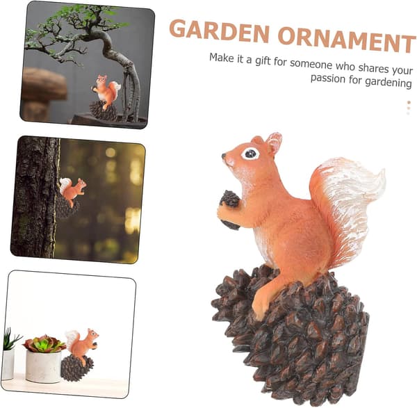 Simuleret vedhæng statuer tilbehør vilde miniature miniatyr D