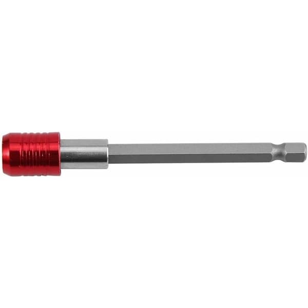 3 stk magnetiske bitsholdere skrutrekkerforlengelse 1/4\" sekskantforlengelse