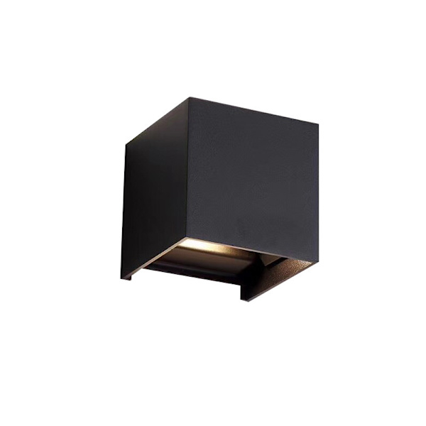 1-pack 12W LED-vägglampor inomhus/utomhus justerbar hög och låg