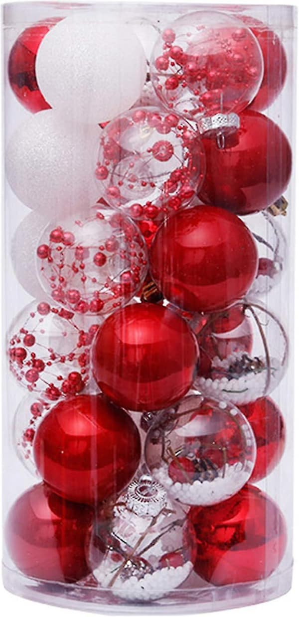 30 stk. Uknuselige Julekugler