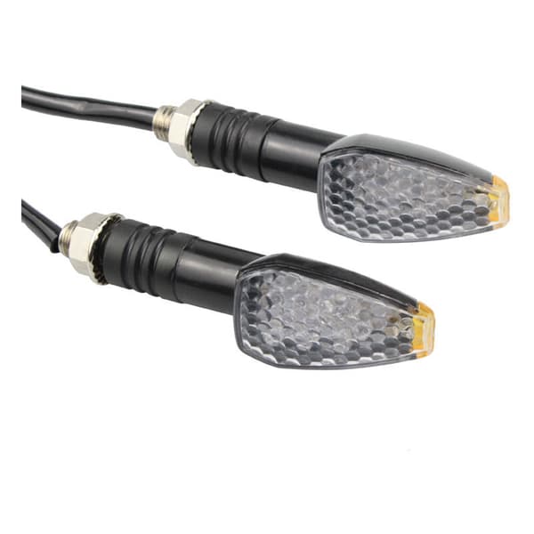 4 stk./sæt Universal Motorcykel Led Blinklys Lang Kort T