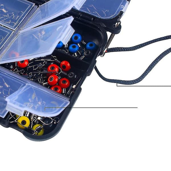 Utendørs fisketilbehørsett 140 stk