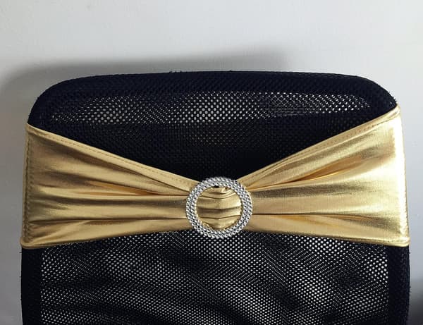 Stoltrekk Stretch Band med spenneglider Sjerp Sløyfe Bryllup Ba