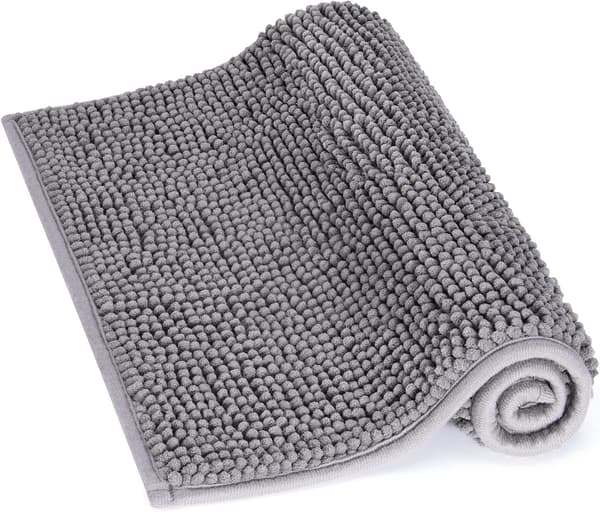 Absorberande halkfri badrumsmatta 60x40 cm Extra tjock duschmatta för badrum G