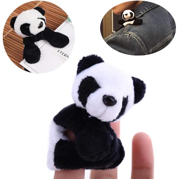 6 kpl Panda Jääkaapin Magneetit Söpö Pehmo Panda Jääkaapin Magneetti D