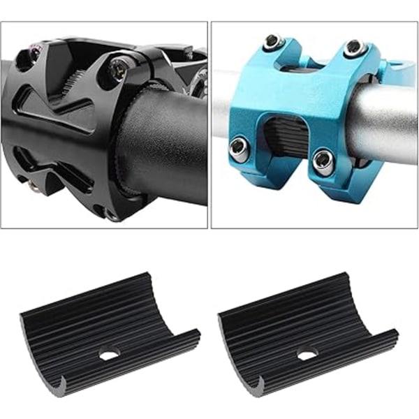 Cykelstyr Adapter Plade Reducer Adapter Cykel Komponenter Aluminium Legering, Sort