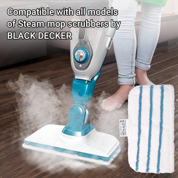 4 stk. kluter til Black and Decker dampbørster, tilbehør til Black and Dec