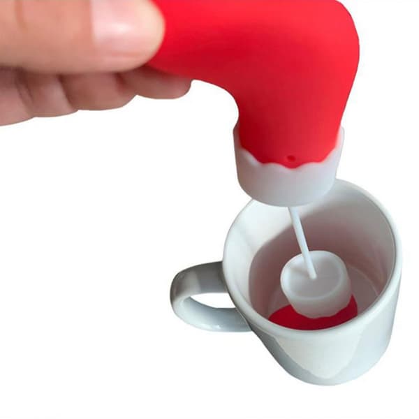 Jule Strømpe Te Infuser Fødevarekvalitet Silikone Filter Steeper til Tekopper