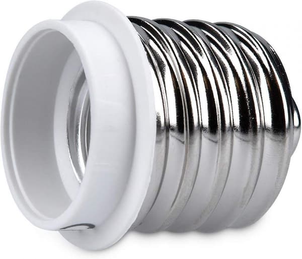10x Sockeladapter - 10x E40 til E27 Sockelkonverter - E27 Base Lamp Holde