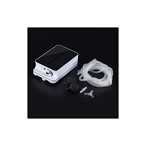 Solcells driven luftpump, syresättare och dammluftare kit