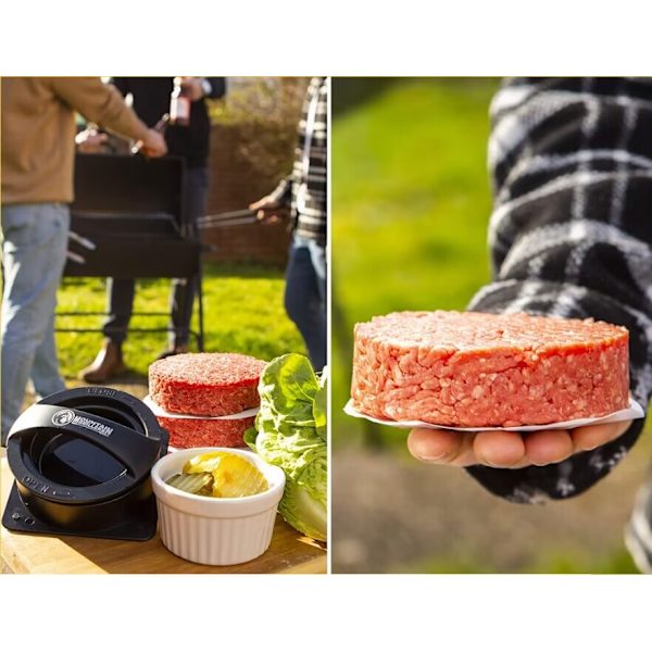 Hamburger Patty Paper - Vaxpapper för att separera frysta pressade biffar - 200 ark för enkel frigöring från press - Perfekt för grillning