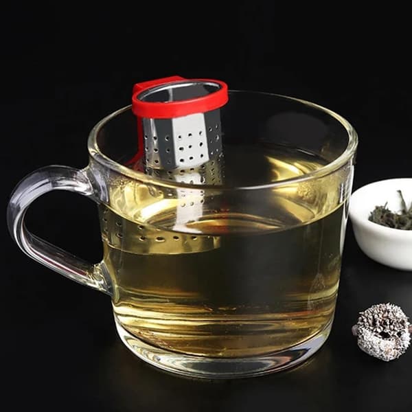 Te-infusionsfiltre i rustfrit stål, te-sæt, tebladssi, diffuser-infuser
