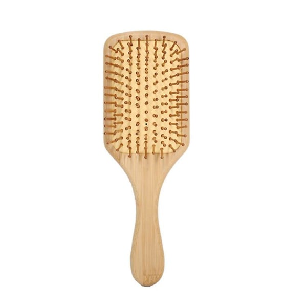 Bambuborste för hårborste för kvinnor, män och barn, redu