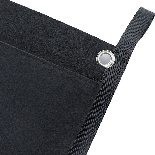 2-pack vertikala hängande planteringsväskor, planteringsväskor, trädgårdshängande väskor,