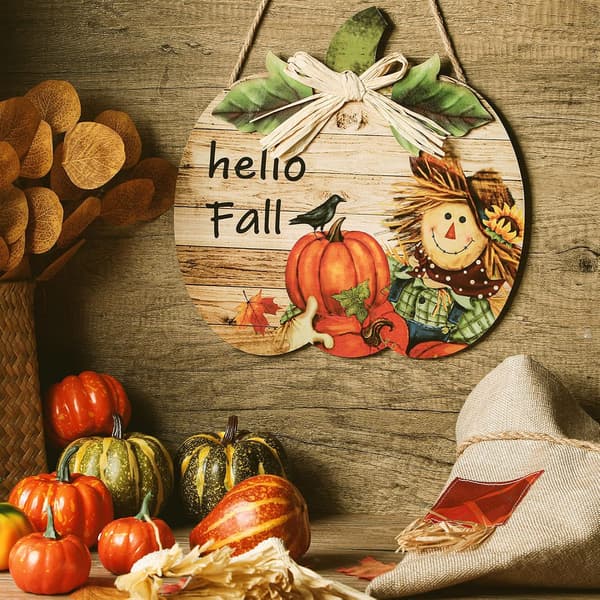 Hei høstskilt Thanksgiving gresskar treskilt høstdekor høst