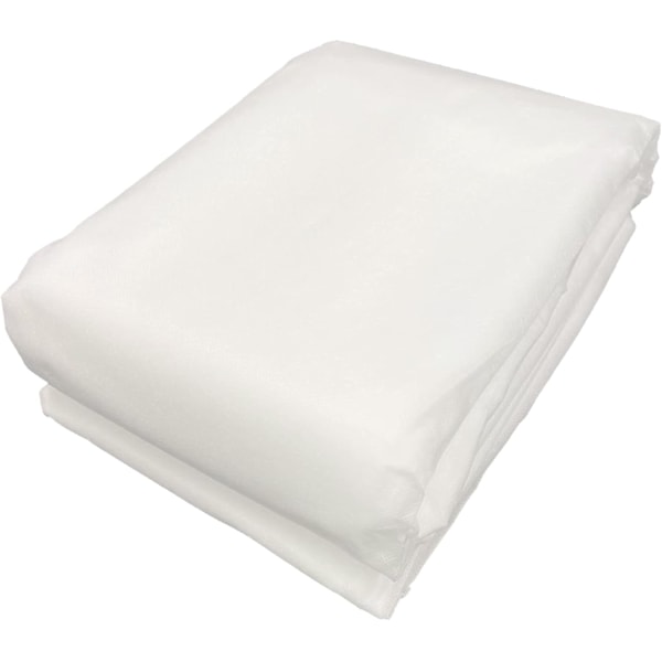 2m x 6m Vinterbeskyttelse, Frostbeskyttende Fleece for Planter for Permeabel Frostbeskyttelse, Vindtett, Kald, Varmt og Anti-Insekter
