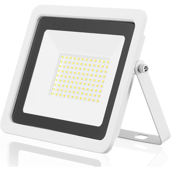 20W LED-strålkastare Vit Reflektor Ultratunn Strålkastare IP66 Wa
