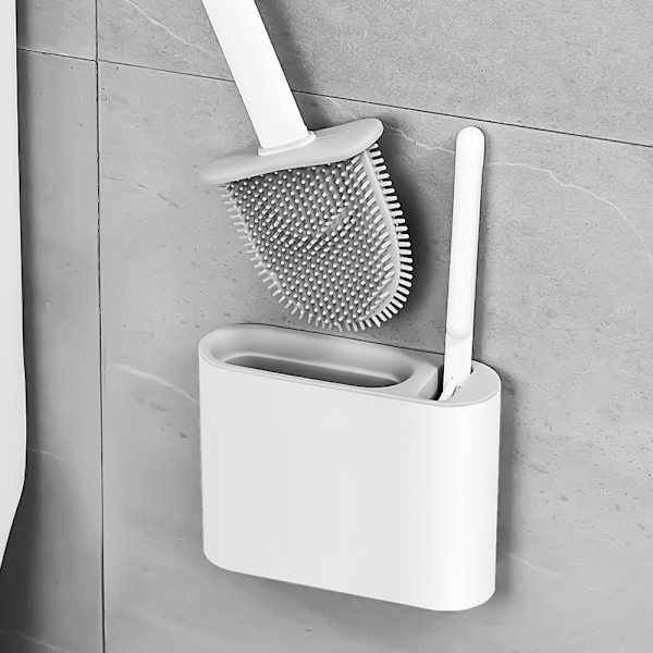 WC-harja Kylpyhuoneen puhdistus WC-pesuri (valkoinen)