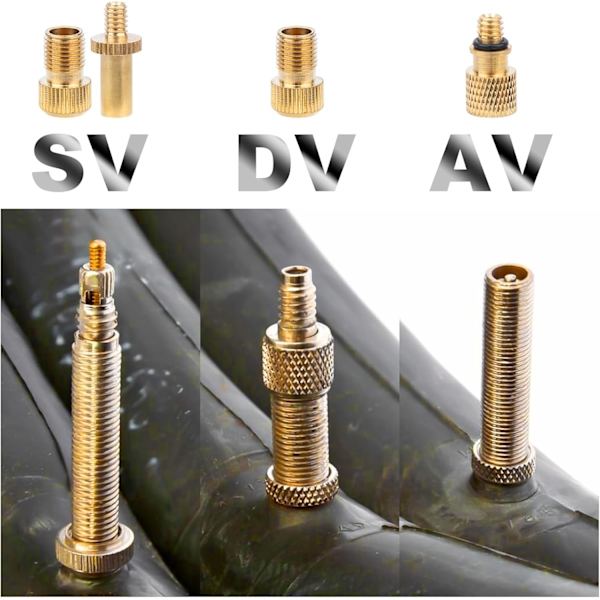 30 kpl Pyörän Pumppu Suutinta, Presta-Venttiilin Pumppu Suutin, Pyörän Venttiilin Sovittimen Sarja, Pumppu Suutin, Säilytyslaatikon Kanssa, Pyörän Pumppuun