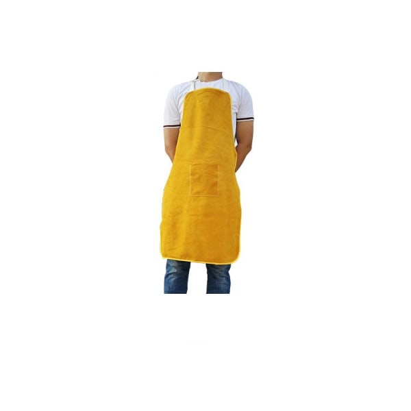 Apron for welder in split leather, 60*90CM