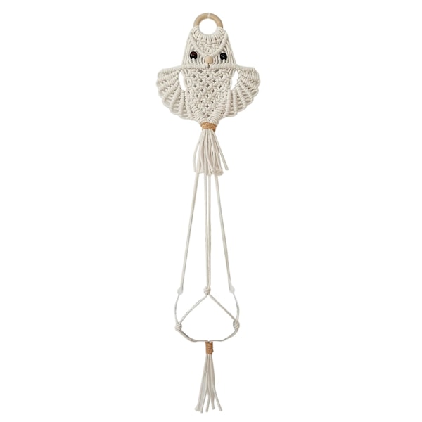 Ugglor Drömfångare Macrame Vägg Hängande Gobeläng Väggdekor Present