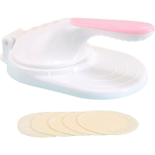 Hushållsdumplingsskinntillverkare Bun Ångade Dumplings Skin Presser Tun Dej Skinn Verktyg Dej Skinn Artifact Form För Dumpling Dumpling Skin Maki